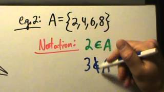 Intermediate Algebra - Listing Method of Describing Sets