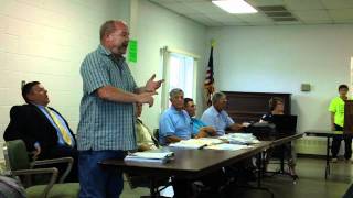 Riga 6-30-11 Cancelled Board Meeting - Jeff Simon is angry