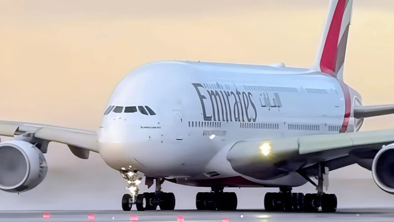 Emirates Airbus A380 Powerful Departure from Birmingham Airport ✈️ | Full Takeoff Roll & Climb
