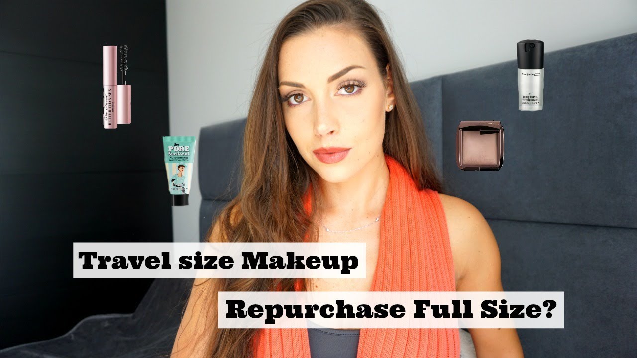 Travel Size Makeup - Will I Repurchase the full sizes?