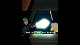 Amazon Queen hates Men😱🔥 #action #dc #justiceleague #shorts #wonderwoman #amazon #queen #fight