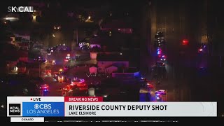 Riverside County deputy shot in Lake Elsinore; suspect arrested