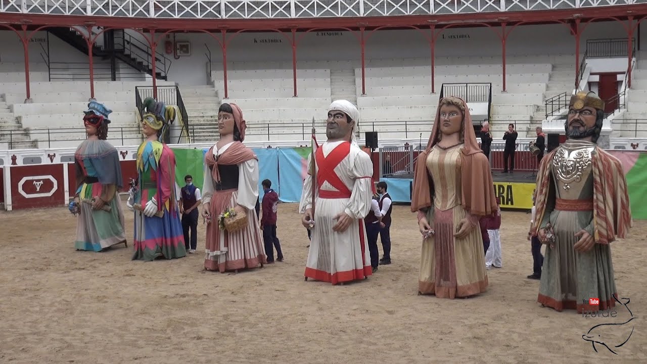 Tolosako erraldoi eta buruhandiak: Izenak