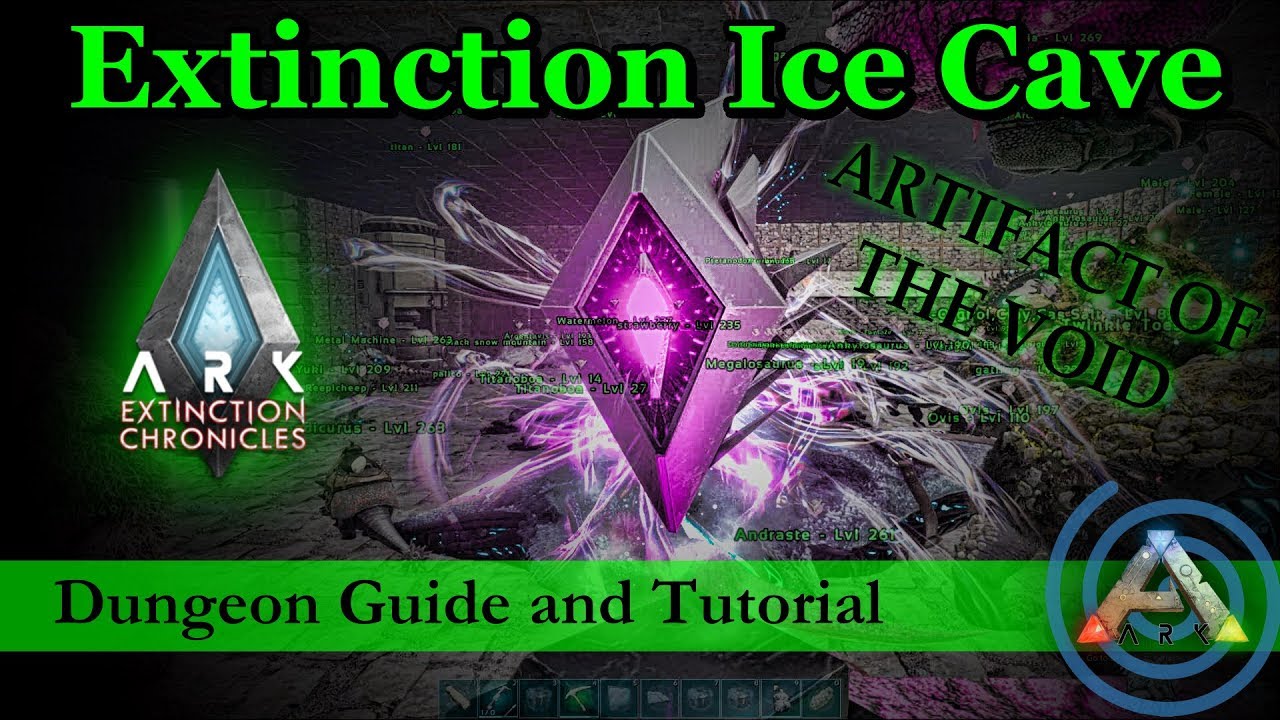 Extinction Ice Cave Artifact Of The Void Easy Guide Tutorial And Walk Through To Loot Crates Youtube