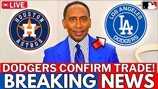 MLB URGENT! DODGERS CONFIRM MAJOR TRADE WITH ASTROS! DEAL DONE?! [Los Angeles Dodgers News]