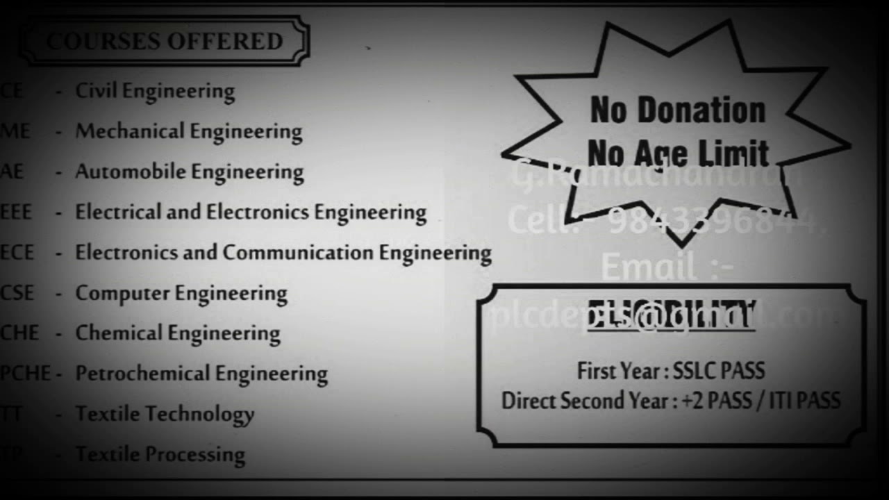 health inspector course eligibility tamil