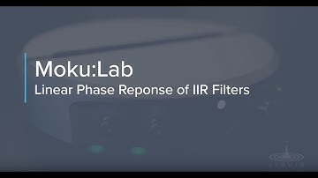 Linear Phase Response of IIR Filters - Technical Demo