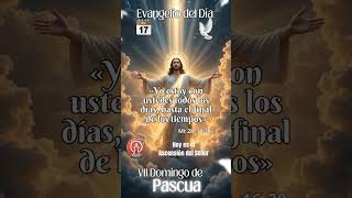 #shortvideo #evangeliodeldia #domingo 17/5/26 #ascension #fypシ゚viral #jesus #dios #jesusressuscitado