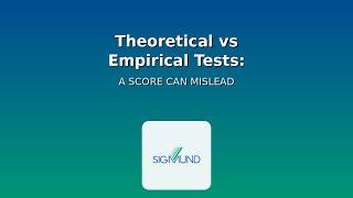 Theoretical vs Empirical Tests: Psychometric Construction