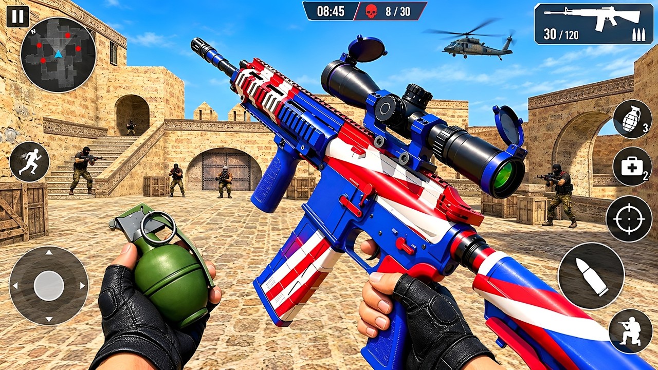Commandis Gameplay Real Commando Secret Mission - Banduk Wala Game - Android GamePlay ...
