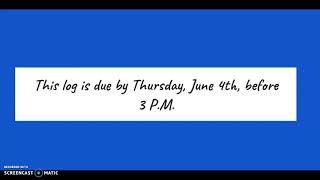 AVID Excel Week 8 Announcements