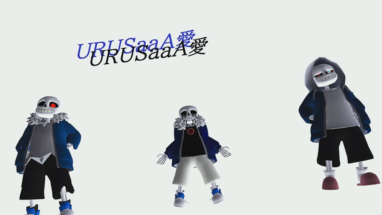 [Undertale AU]  URUSaaA愛 [MMD]