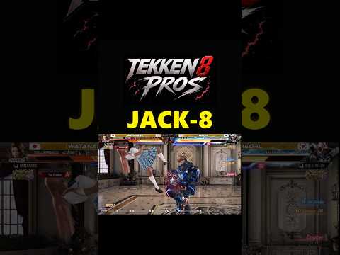 104 Damage JACK-8 COMBO! #tekken8 #tekken8jack8