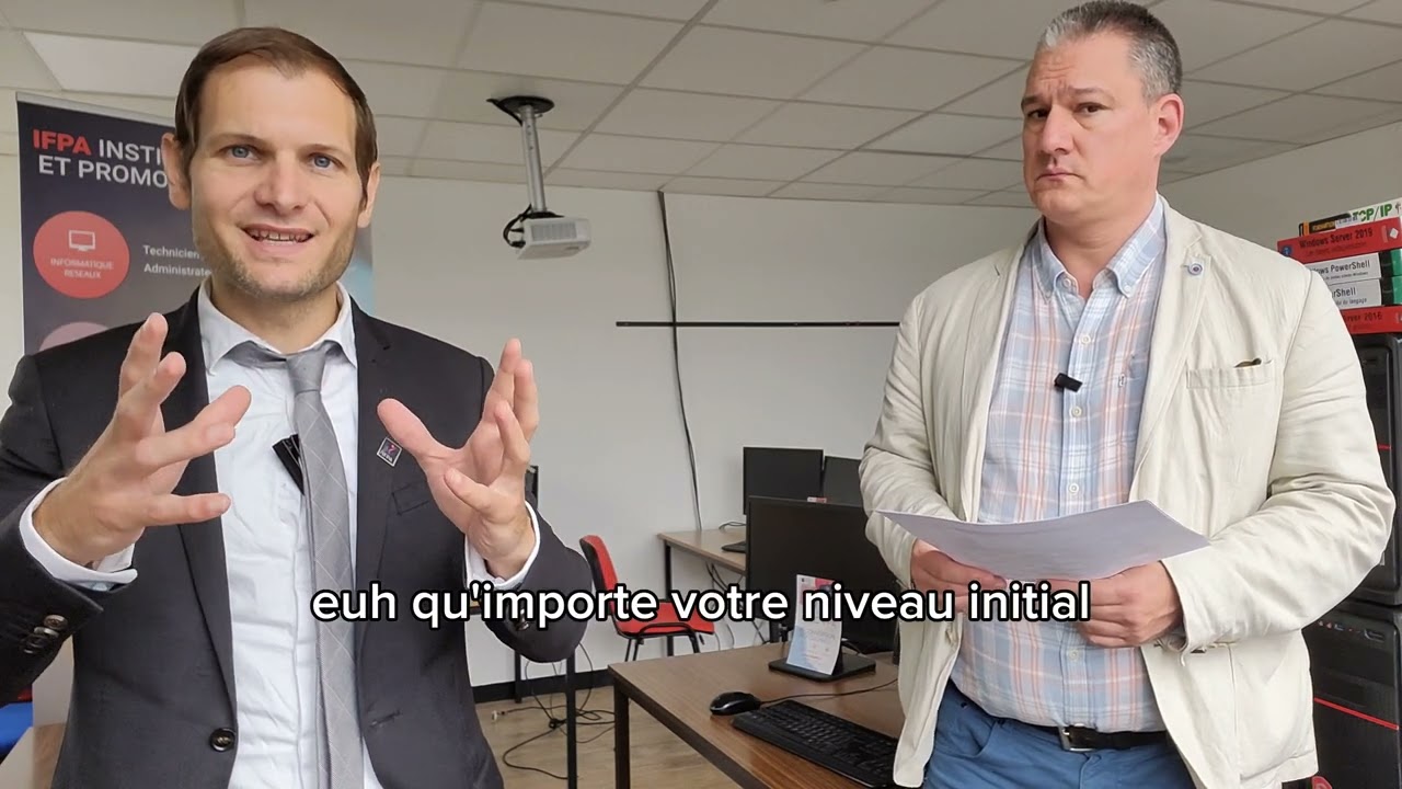 Présentation Technicien d'Assistance en Informatique et Technicien Supérieur Systèmes et Réseaux