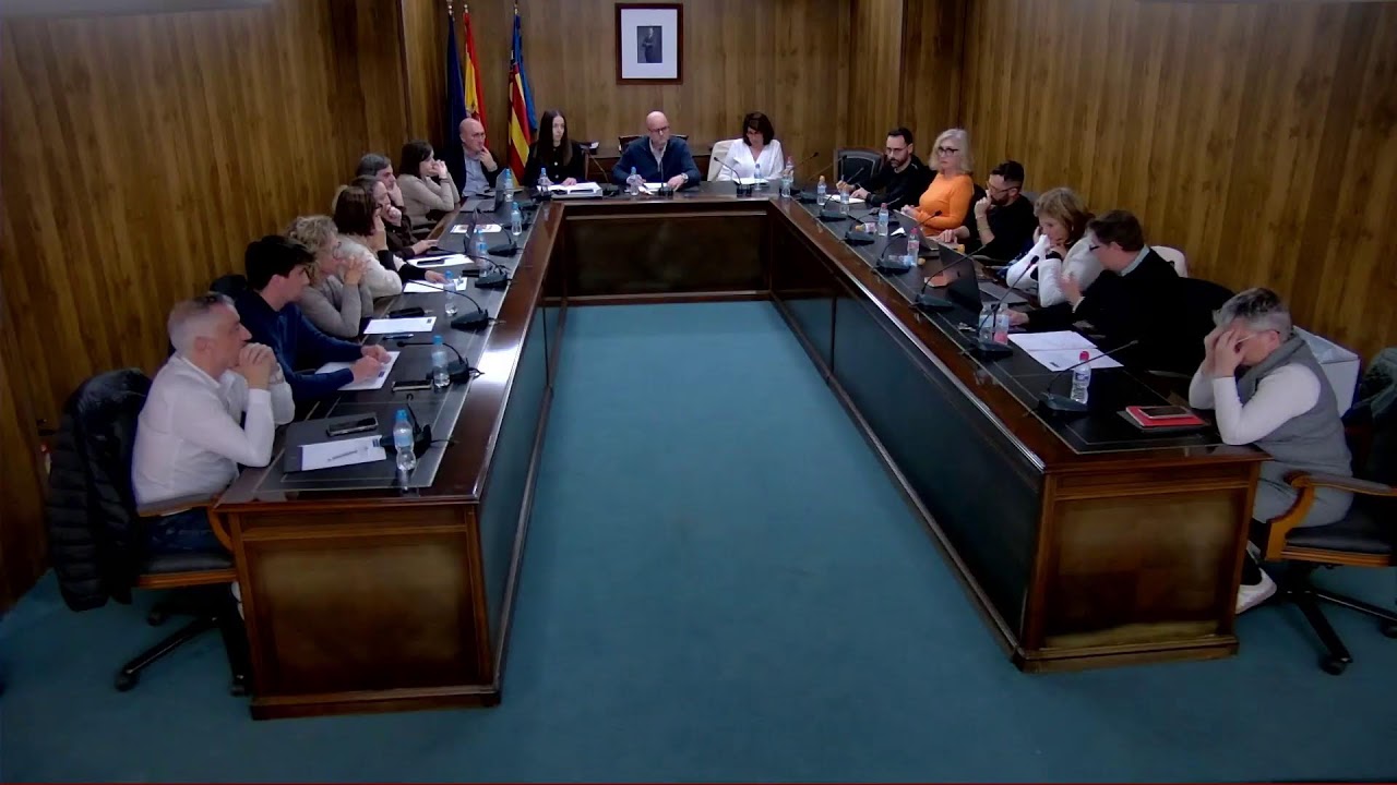 Pleno Ayuntamiento de Teulada