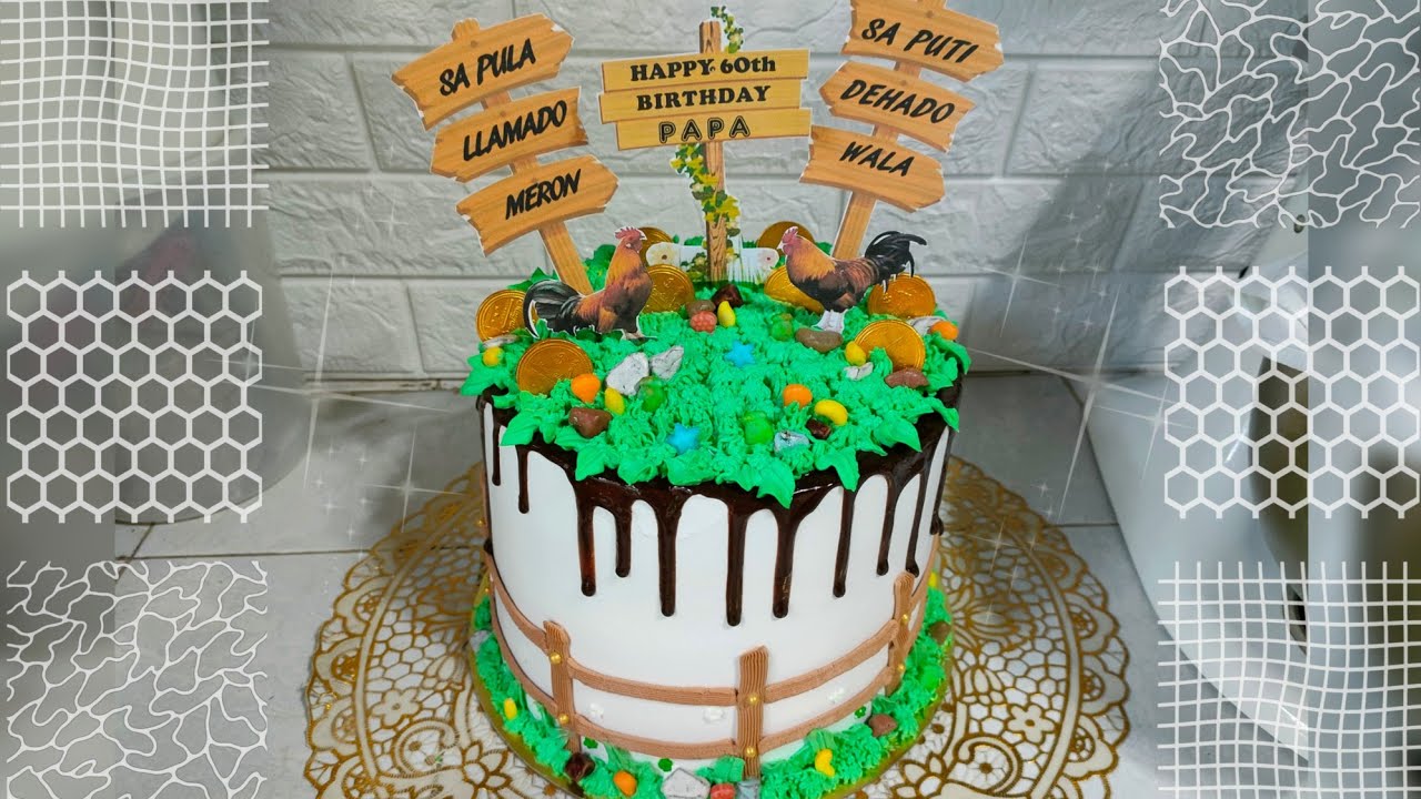 Sabong Theme Cake Youtube