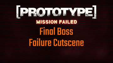 [PROTOTYPE] - Final Boss Game Over Cutscene