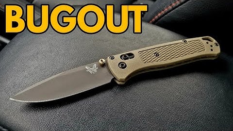Benchmade Bugout - Overview and Review