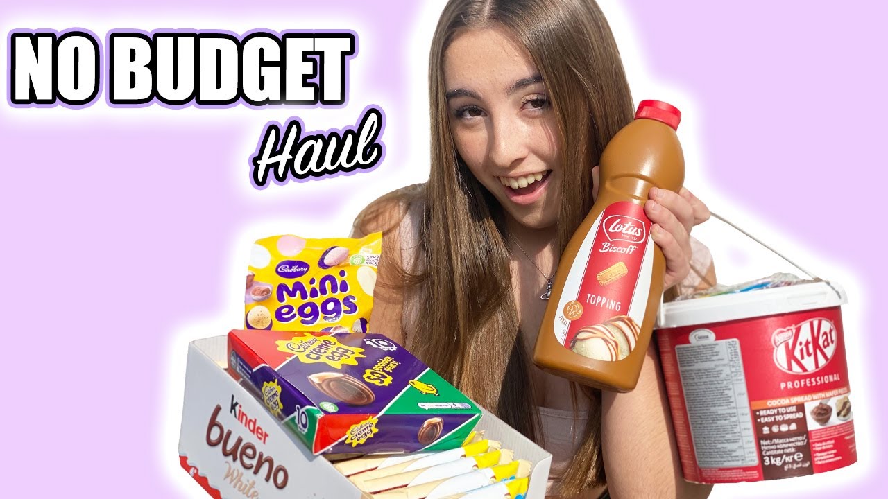 No Budget Haul Baking Lilybakes Youtube 