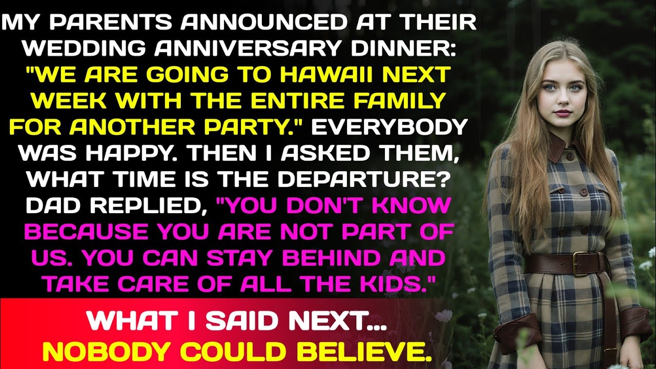 My Parents Humiliated Me At Their Wedding Anniversary—So I Left Forever.