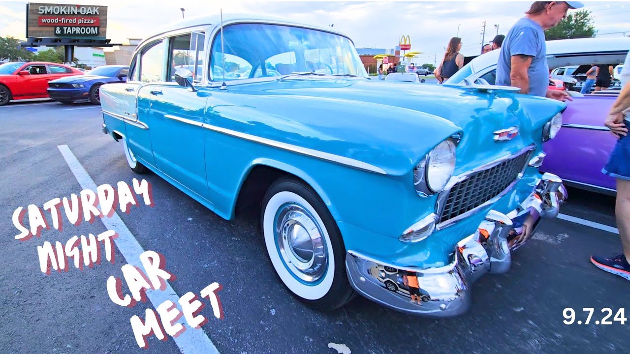 Saturday Night Car Meet 9 7 24 - YouTube