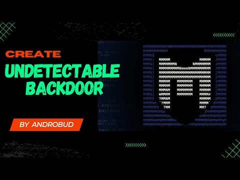 How hackers create undetectable backdoor using metasploit | @Androbud14 | @MetasploitR7