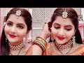 नई दुल्हन शादी में जाने के लिए ऐसे करें सुंदर मेकप |RARA| Traditional bridal makeup for karwachauth|