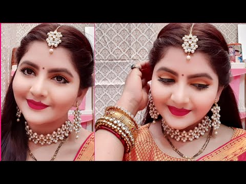 नई दुल्हन शादी में जाने के लिए ऐसे करें सुंदर मेकप | RARA | Traditional bridal makeup for summers |