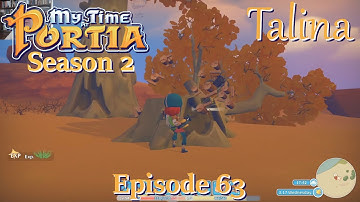 Resource Gathering - Snake Skin, Poplar Wood and Titanium - My Time at Portia - Talina - Episode 63