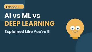 AI vs Machine Learning vs Deep Learning — Explained Like You're 5 | Episode 1