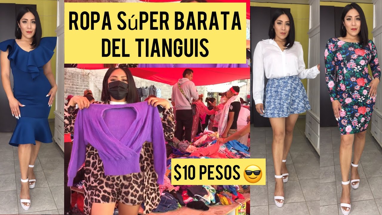 Ropa de $10 pesos del tianguis de valle 😱 súper gangas/ Jemyssky