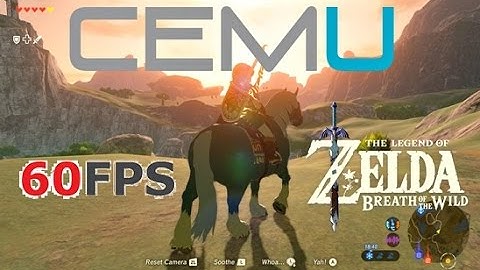 CEMU - Zelda Breath of the Wild CEMU 1.7.3 4790k (Wii U emu)
