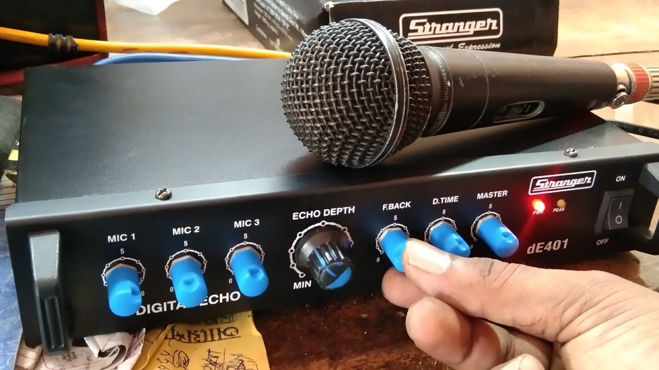 Stranger digital delay de401 echo setting