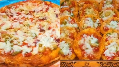 مينى بيتزا للمدارس باسهل وانجح عجينة مظبوطة ورهيبة وانجح من اول مرة👌🍕💰