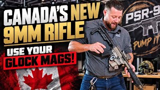NEW 9mm RIFLE FOR CANADA 🇨🇦 — Schmeisser PSR-9 Takes GLOCK Mags! | TACCOM 2026