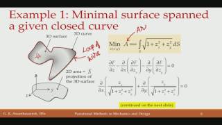 Lec29 Part II Calculus of variations in functionals involving two and three independent variables