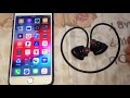 Connect bluetooth earphone to iphone