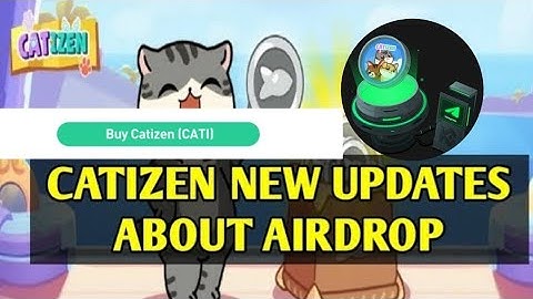 CATIZEN NEW UPDATES |PRE-SALE|AIRDROP DISTRIBUTION |PHASES OF DISTRIBUTION #trending #airdrops