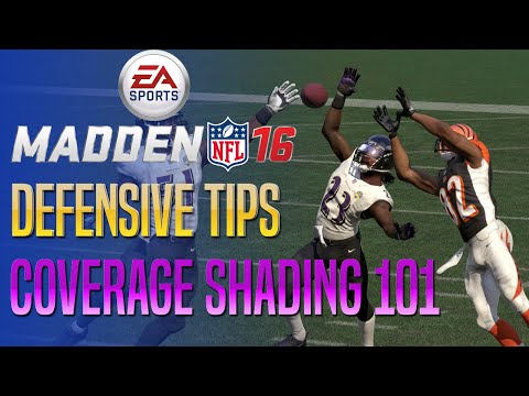 Madden 16 Defensive Tips - Coverage Shading 101!