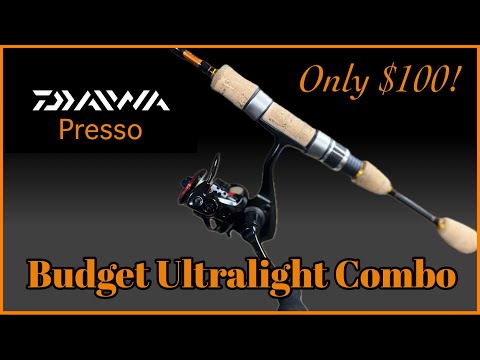 New Ultralight combo Review! The Daiwa Presso! 