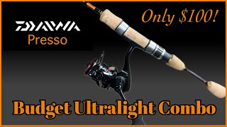 New Ultralight combo Review! The Daiwa Presso!