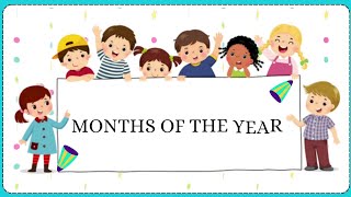 Months of the year song | Months of the year | Name of the Months | English Animated nursery rhymes