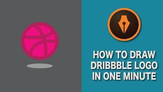 How To Draw The Dribbble Logo | #illustratortutorials