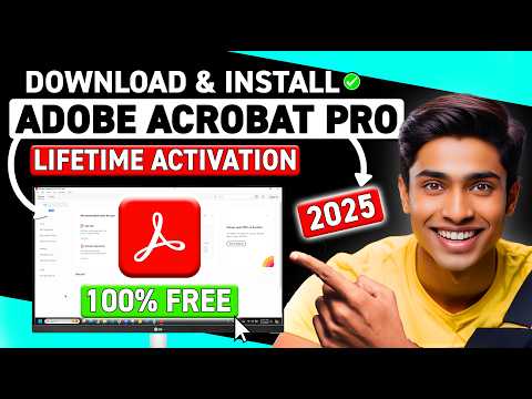 Как бесплатно загрузить Adobe Acrobat Pro на ПК, MAC и ноутбук (2025)