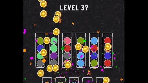 Ball Sort Puzzle Level 37 #ballsortpuzzle #ballsortpuzzlegameplay #puzzlegame #mobilegames