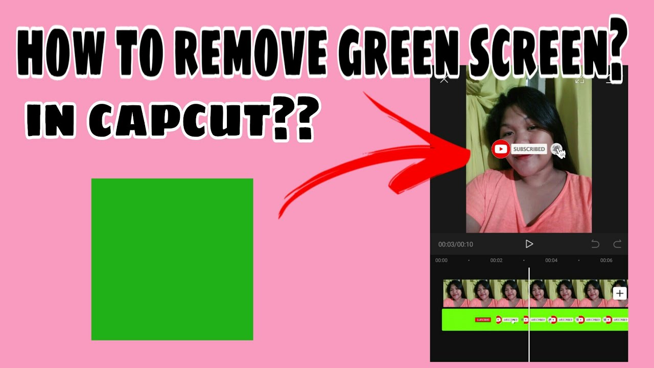 Как вставить фото на зеленый фон в кап кут