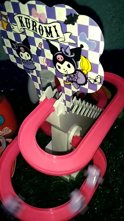 KUROMI SLIDE PLAYSET π SATISFYING RIDE #trending