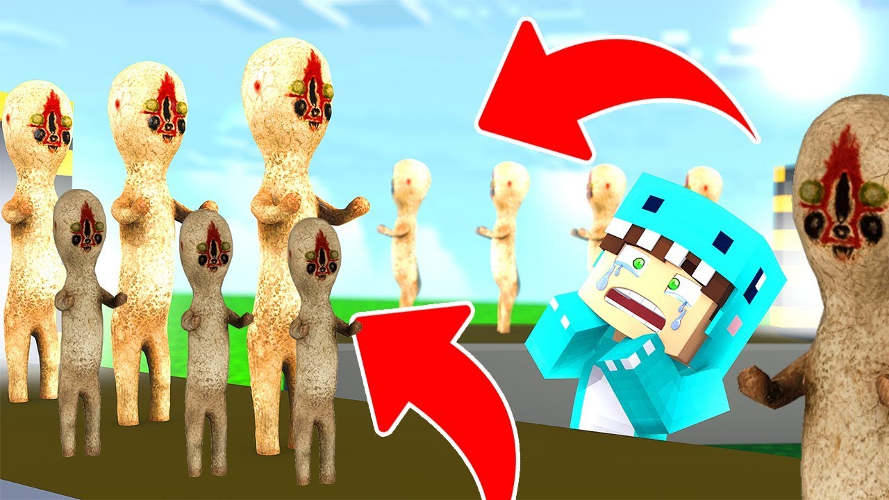 ⁣BEBE MILO SALVA al PUEBLO DEL APOCALIPSIS de SCP 173 *creepypasta* ? MINECRAFT ROLEPLAY + ROBLOX