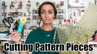 How I Cut Pattern Pieces! My Favorite Tools and Methods For Preparing Material For Bag Making
