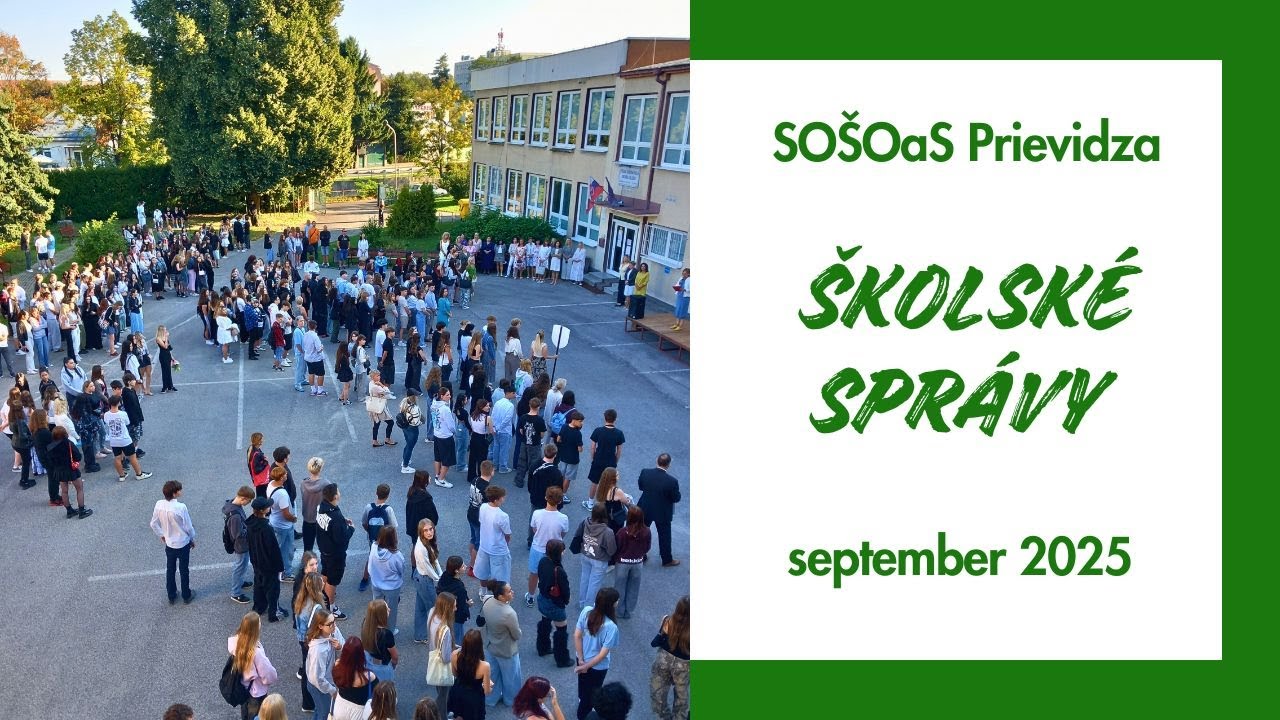 Školské správy z Kaliny - september 2025